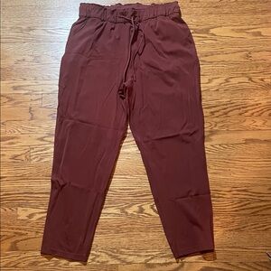 lululemon athletica Men's Burgundy Joggers